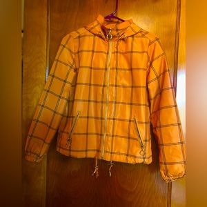 Yellow plaid Charlotte Russe jacket